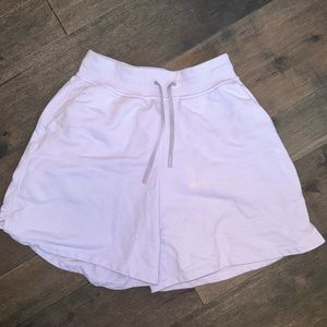 High waisted scuba shorts- lululemon